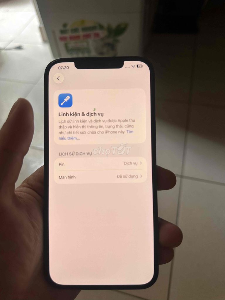 Apple iPhone 12 Pro Max lock 128GB thay màn zin. Mua bán Điện thoại tại Quận Cầu Giấy Hà Nội được đăng bởi lananh hình 1