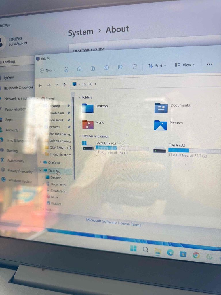 Lenovo Ideapad Slim 3 i5 Gen 10 12GB/164GB. Mua bán Laptop tại Thành phố Thủ Đức Tp Hồ Chí Minh được đăng bởi Nguyễn n hình 1
