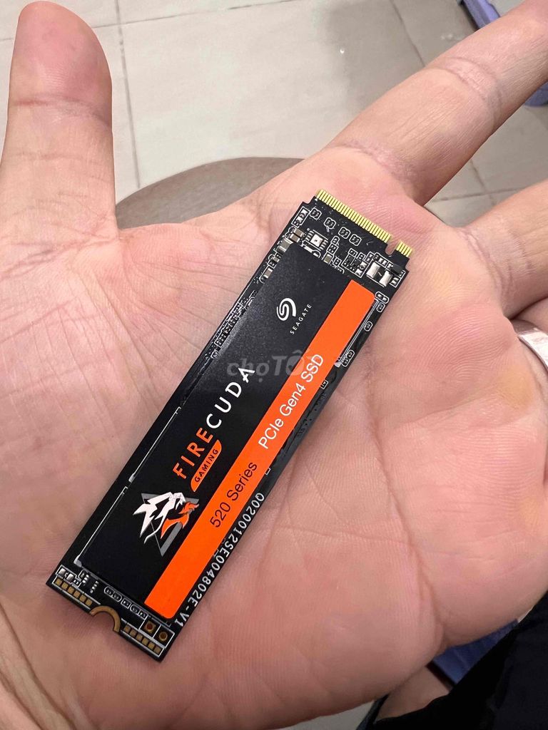 Seagate FireCuda 520 Series SSD 1TB PCIe Gen4. Mua bán Linh kiện (RAM, Card...) tại Quận 3 Tp Hồ Chí Minh được đăng bởi Tiến Đat  hình 1