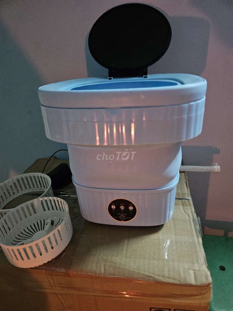 Máy giặt mini Xanh dương. Mua bán Máy giặt tại Quận 4 Tp Hồ Chí Minh được đăng bởi Phạm Khoa hình 1