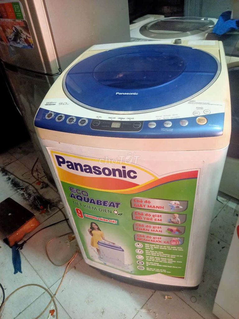 Bán máy giặt Panasonic 8kg inverter chạy êm