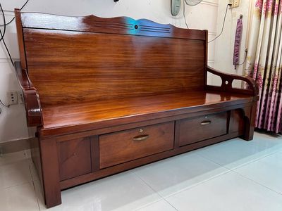 Ghế trường kỷ gỗ kéo ra thành giường ngủ. Mua bán Nội thất, đồ gia dụng khác tại Quận Phú Nhuận Tp Hồ Chí Minh được đăng bởi PHUONG NGUYEN