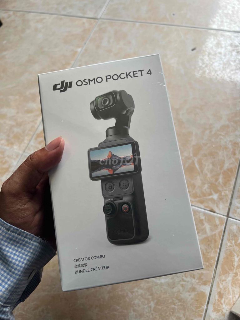 DJI Osmo Pocket 4 bản creator full phụ kiện. Mua bán Máy ảnh, Máy quay tại Quận 8 Tp Hồ Chí Minh được đăng bởi Huỳnh Ngọc Thái  hình 1