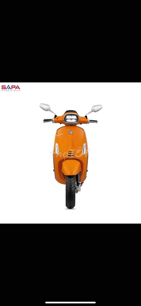 Скутер Piaggio Vespa Sprint оранжевый