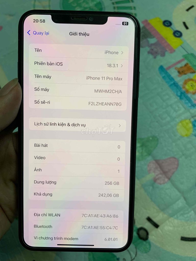 bán iphone 11 pro max 256gb