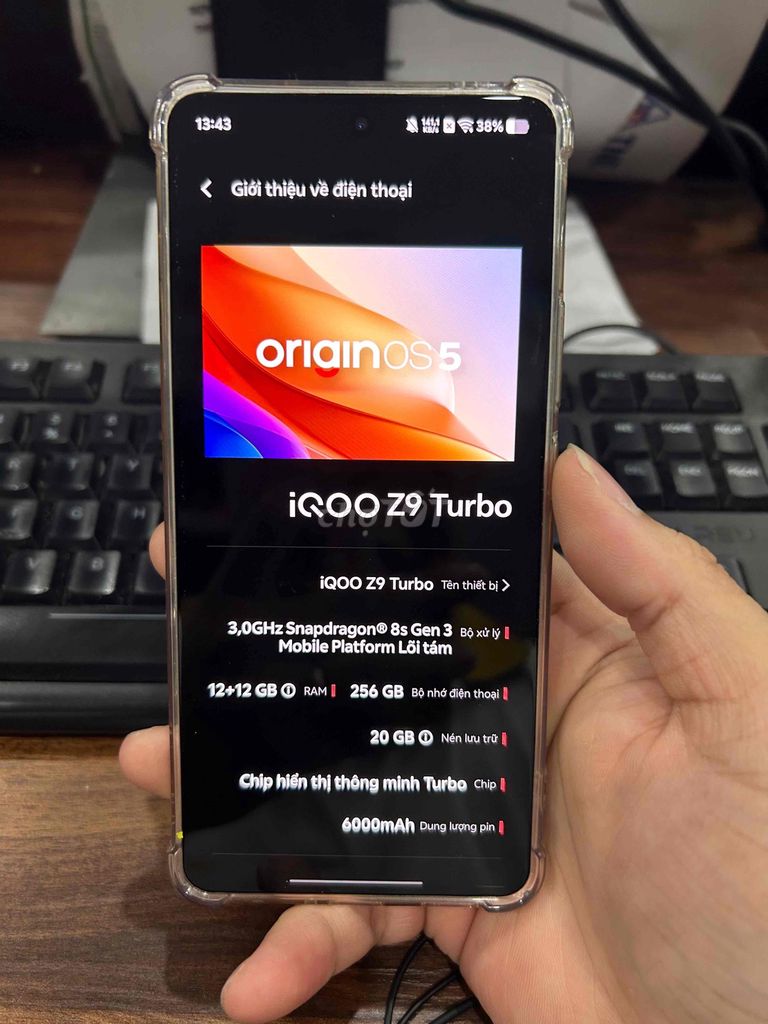 Vivo Z9 Turbo 256GB Trắng. Mua bán Điện thoại tại Quận Liên Chiểu Đà Nẵng được đăng bởi Phạm Gia Huy hình 1