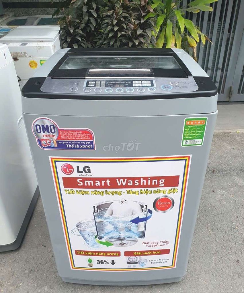 Thanh lý máy giặt LG 8 kg có bảo hành,và ship