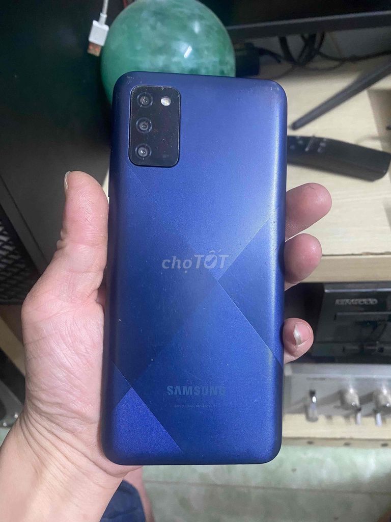 Samsung Galaxy A02s Xanh dương. Mua bán Điện thoại tại Quận Bình Tân Tp Hồ Chí Minh được đăng bởi long hình 1