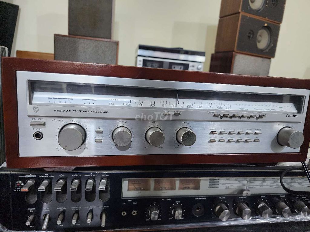 Amply Philips F5213 Nâu Bạc. Mua bán Tivi, Âm thanh tại Quận Nam Từ Liêm Hà Nội được đăng bởi Quốc khánh  hình 1