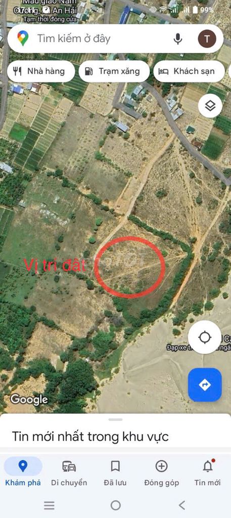 Bán Đất sổ đỏ 2000m2- KDL đồi cát Nam Cương. Mua bán đất tại Huyện Ninh Phước Ninh Thuận được đăng bởi Huỳnh Thanh Bửu hình 3