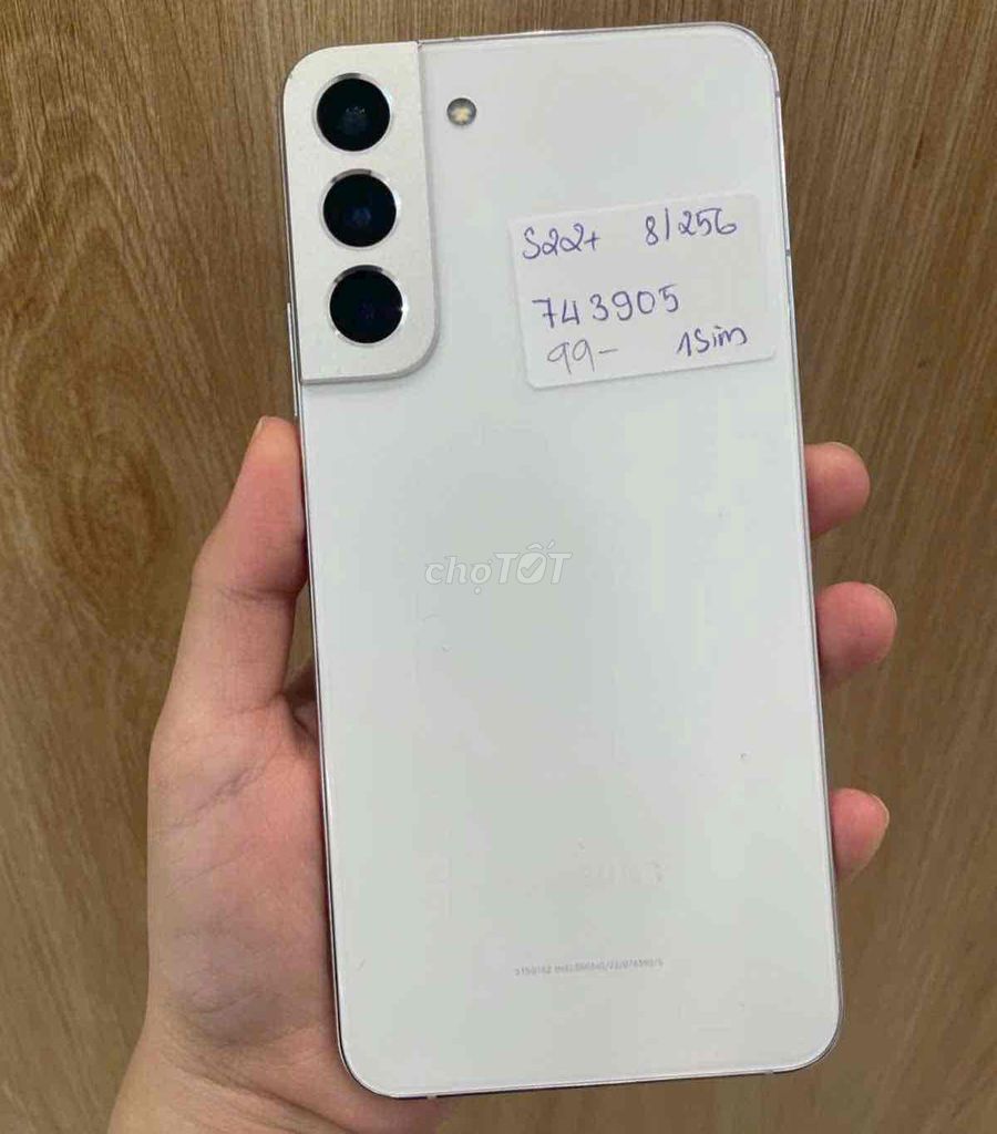 samssunggalaxy s22 plus trắng ram8/256gb cty 2 sim. Mua bán Điện thoại tại Quận 3 Tp Hồ Chí Minh được đăng bởi Nam Á Mobile hình 1