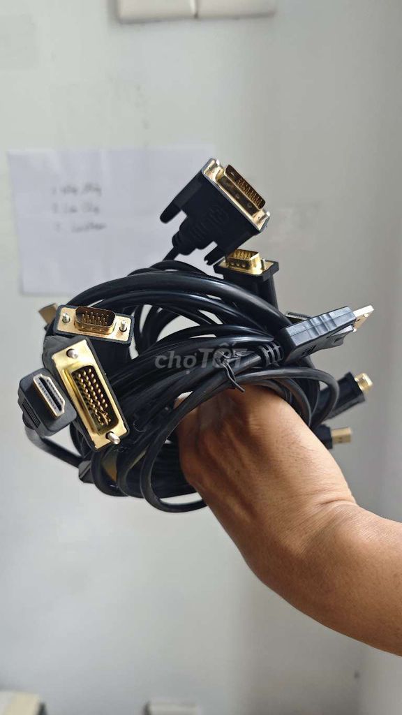 Cáp chuyển đổi DP, VGA, DVI, HDMI. Mua bán Phụ kiện (Màn hình, Chuột...) tại Quận Thanh Khê Đà Nẵng được đăng bởi Minh Tuyến hình 1