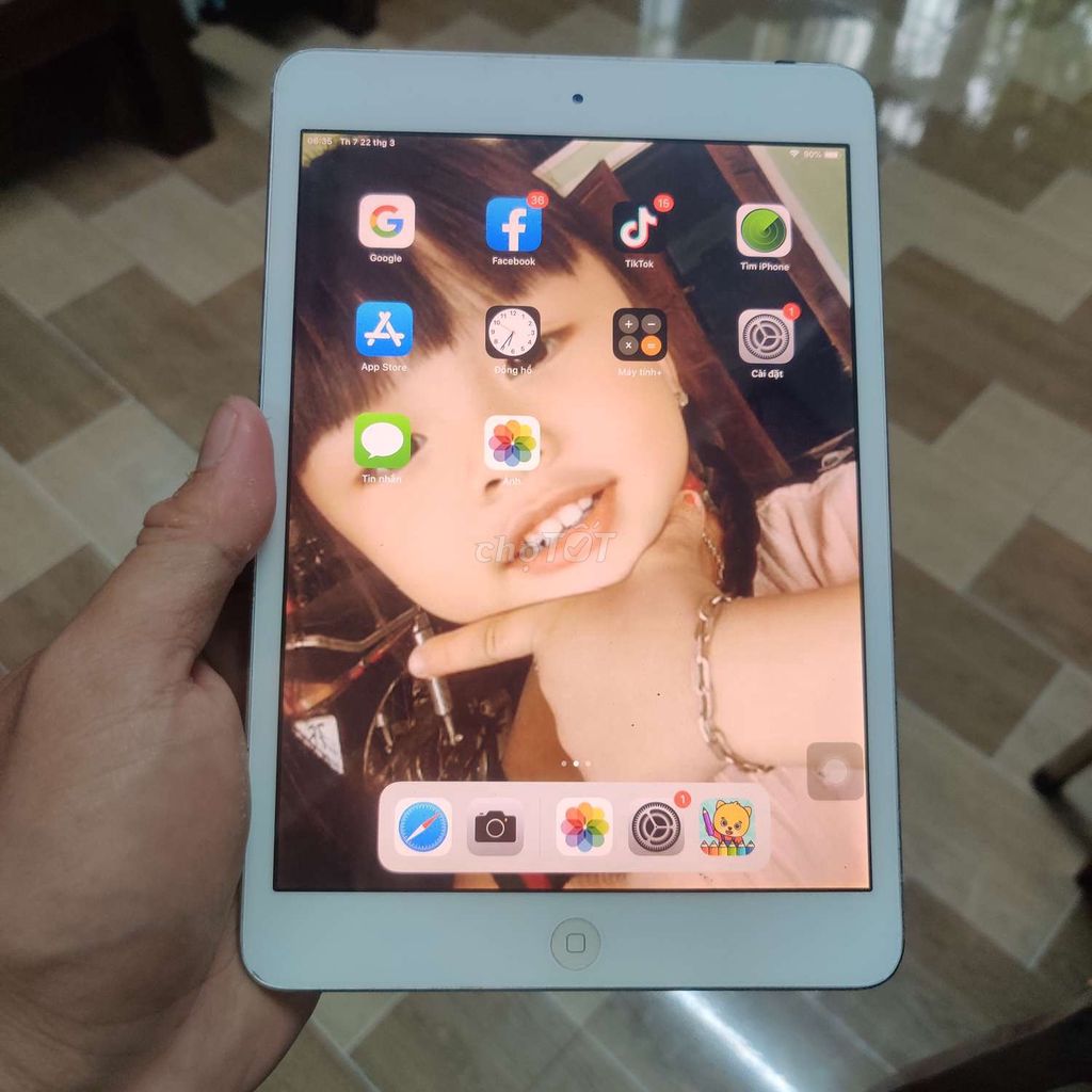Ipad mini2 16g wifi only. Trắng tinh .. Mua bán Máy tính bảng tại Quận 6 Tp Hồ Chí Minh được đăng bởi tiến Phát Lộc  hình 1