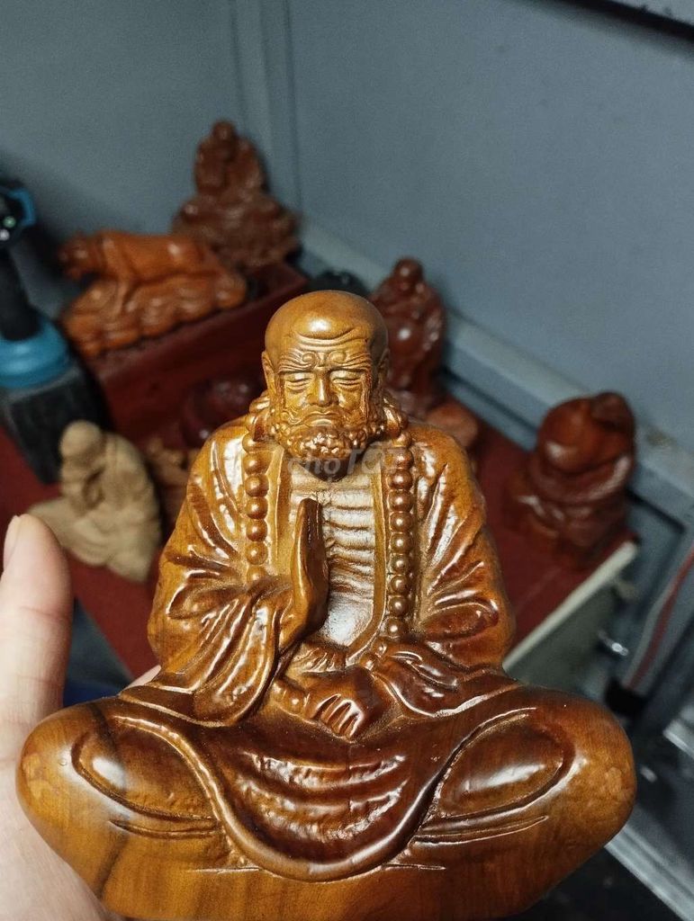 Tượng Đạt Ma Sư Tổ Gỗ quý. Mua bán Đồ sưu tầm, đồ cổ tại Quận Hai Bà Trưng Hà Nội được đăng bởi Mr thông  hình 1
