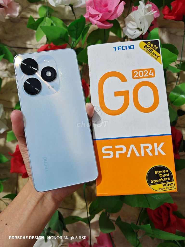 Tecno Spark Go 2024 4/64G chính hãng VN bh 2025