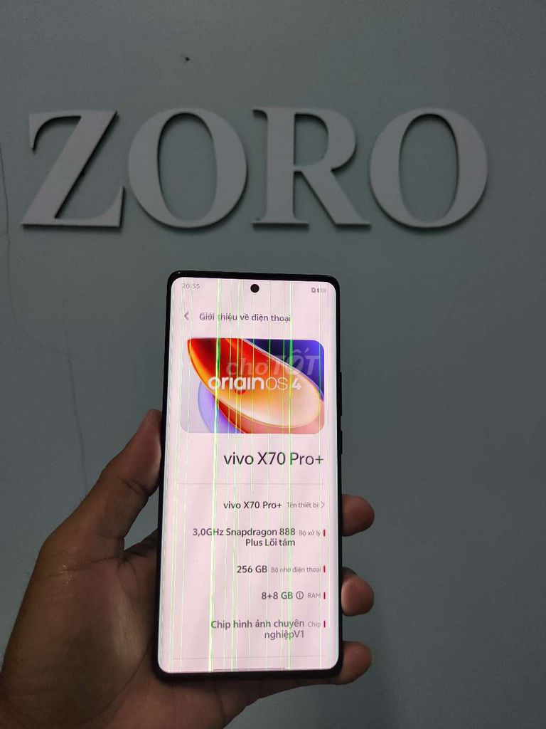Vivo X70 Pro+ 256GB Đen. Mua bán Điện thoại tại Thành phố Sóc Trăng Sóc Trăng được đăng bởi ZORO CHUYÊN SỌC hình 1