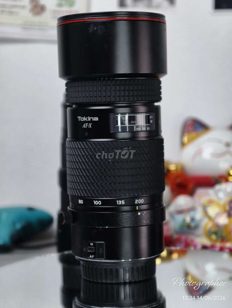 Tokina AT-X PRO 80-200mm f2.8 Canon EF Đen 96%. Mua bán Máy ảnh, Máy quay tại Huyện Hải Hà Quảng Ninh được đăng bởi Tiệm Máy Ảnh hình 1