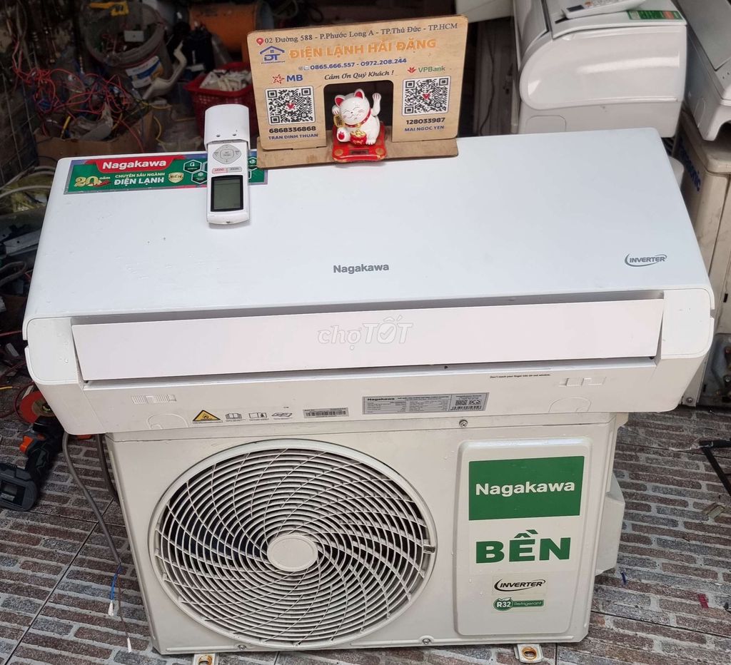 Nagakawa 1 HP inverter bh hãng 2027. Mua bán Máy lạnh, điều hoà tại Quận Gò Vấp Tp Hồ Chí Minh được đăng bởi Ngoc Yen hình 1