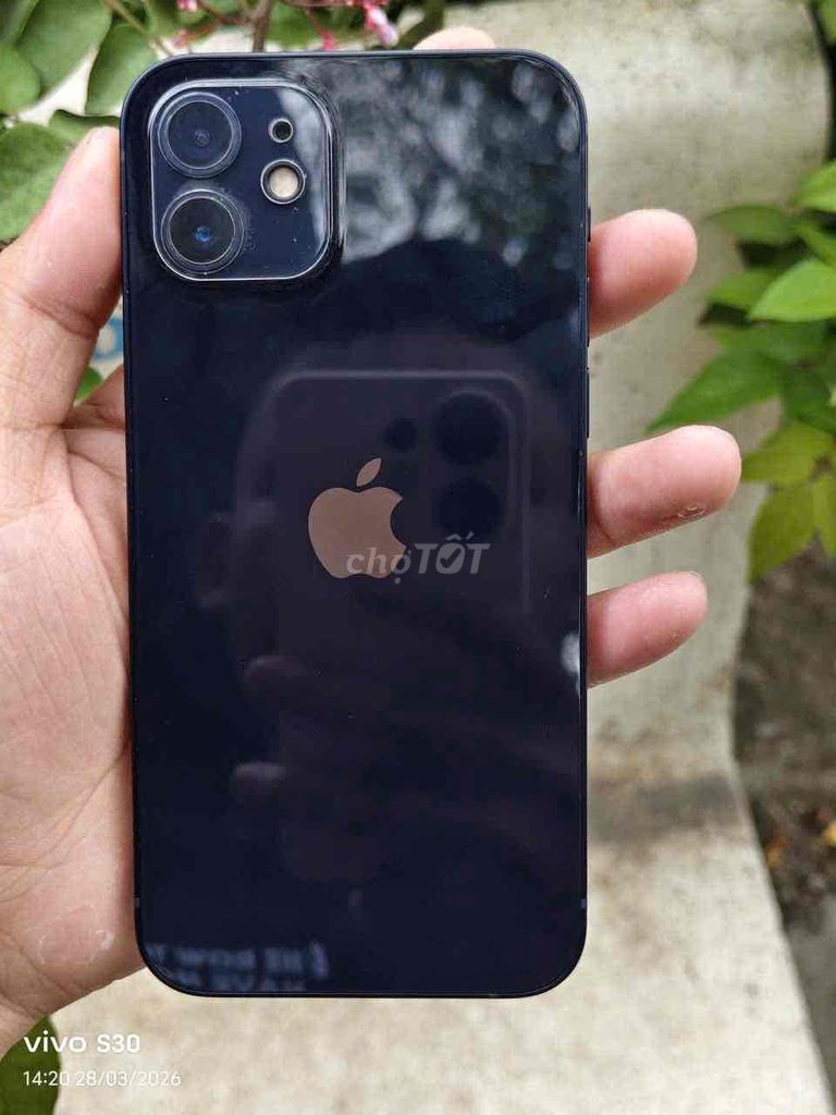 Apple iPhone 12 64GB Đen. Mua bán Điện thoại tại Quận Cái Răng Cần Thơ được đăng bởi Trần Ngọc Phương Trang hình 1