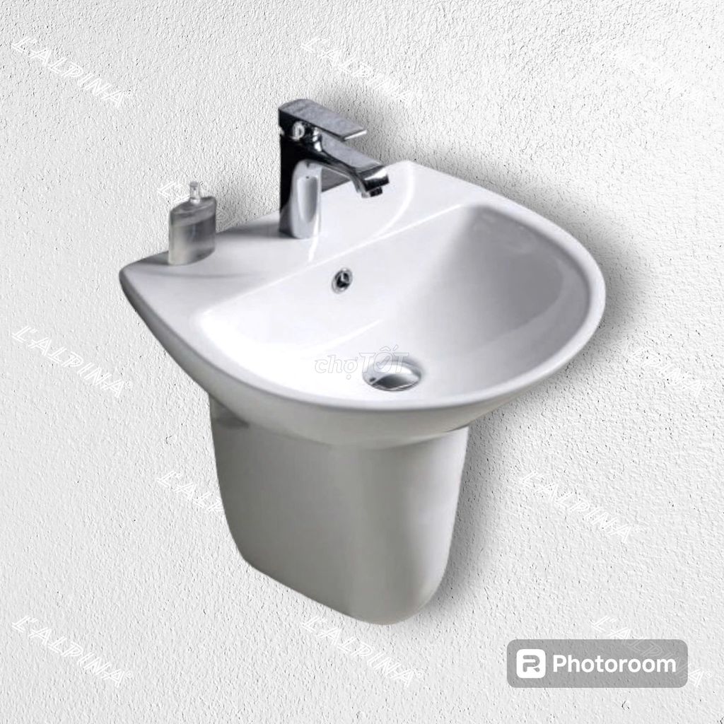 Chân chậu lavabo treo tường ngắn