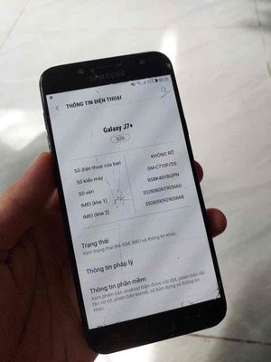 Samsung J7 Plus ram4gb - màn zin bể kính 2sim Ok. Mua bán Điện thoại tại Quận 8 Tp Hồ Chí Minh được đăng bởi điện thoại giá rẻ 
