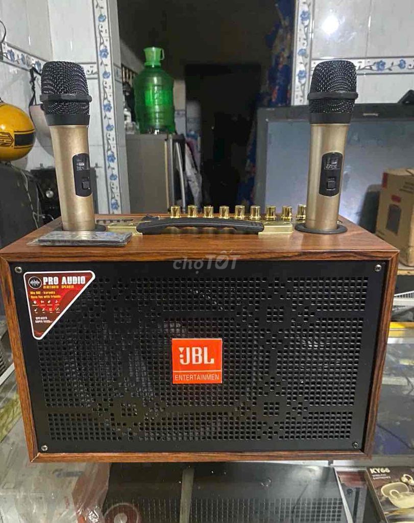 loa kéo JBL  hàng ráp mới ,bass 15 ,2 micro. Mua bán Tivi, Âm thanh tại Thành phố Sa Đéc Đồng Tháp được đăng bởi Cậu Cả Luxury hình 5