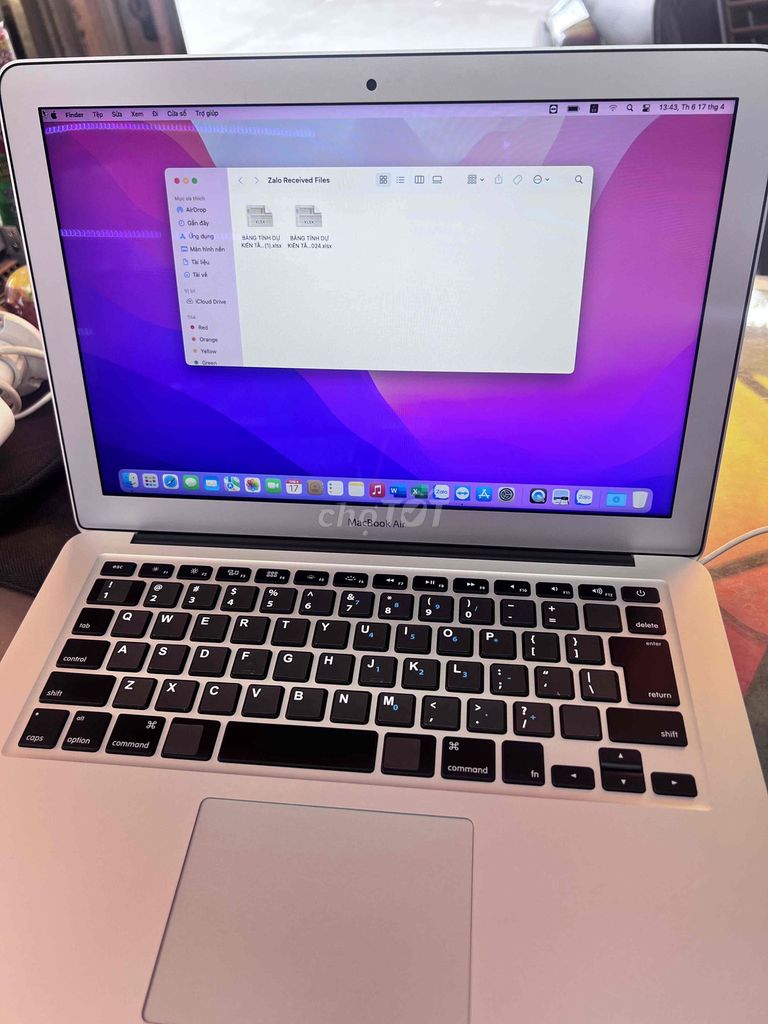Apple MacBook Air 2017 i7 8GB. Mua bán Laptop tại Quận 4 Tp Hồ Chí Minh được đăng bởi Khoa hình 1