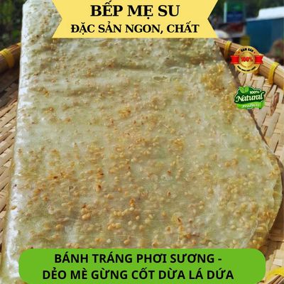 Bánh tráng phơi sương Dẻo mè gừng cốt dừa lá dứa. Mua bán Đồ ăn, thực phẩm và các loại khác tại Quận Gò Vấp Tp Hồ Chí Minh được đăng bởi Sỉ lẻ Hành phi tỏi phi Hải Dương