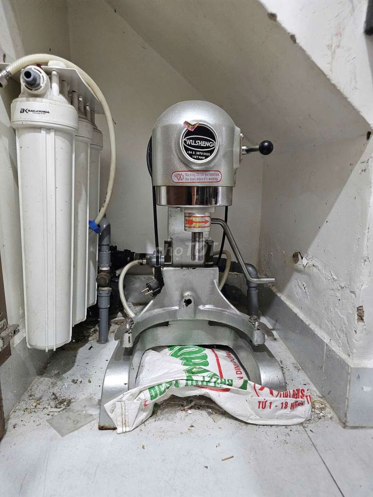 Máy đánh trứng Wusheng WS101L 10L. Mua bán Bếp, lò, đồ điện nhà bếp tại Quận 4 Tp Hồ Chí Minh được đăng bởi CAFECUB hình 1