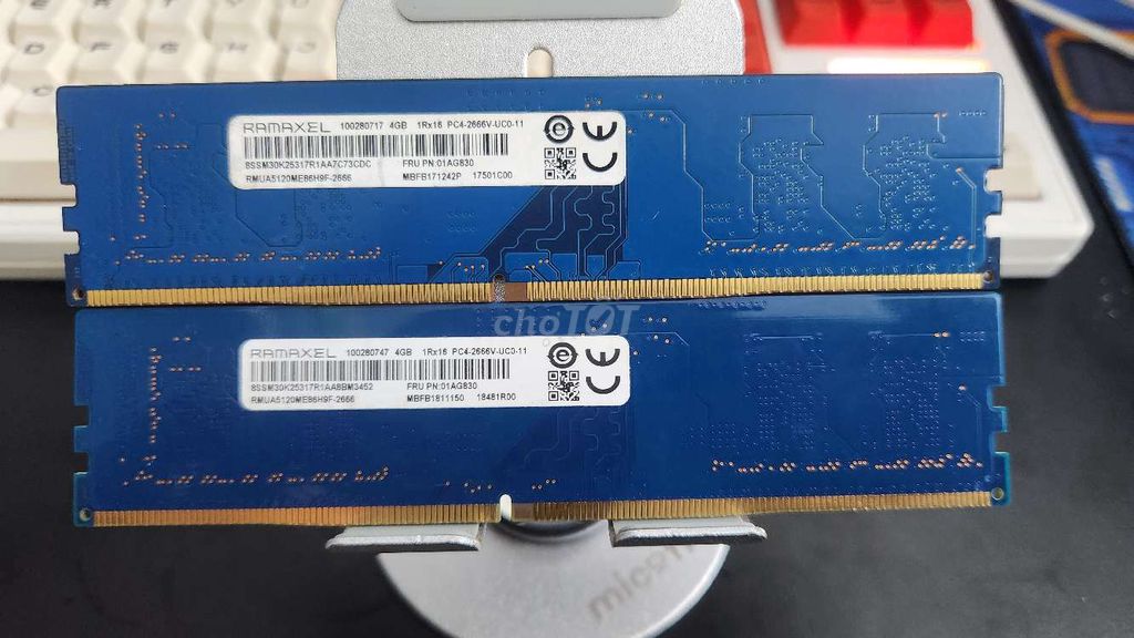 RAM RAMAXEL 4GB PC4-2666V Xanh. Mua bán Linh kiện (RAM, Card...) tại Quận Tân Phú Tp Hồ Chí Minh được đăng bởi Triết Nguyễn hình 1