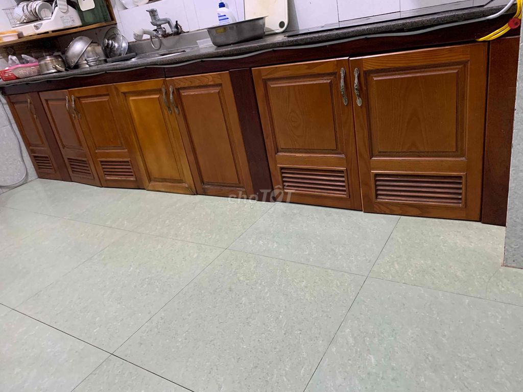 khung gỗ  lim cánh gỗ tủ bếp. Mua bán Tủ, kệ gia đình tại Quận Ngô Quyền Hải Phòng được đăng bởi Duy Sơn hình 1
