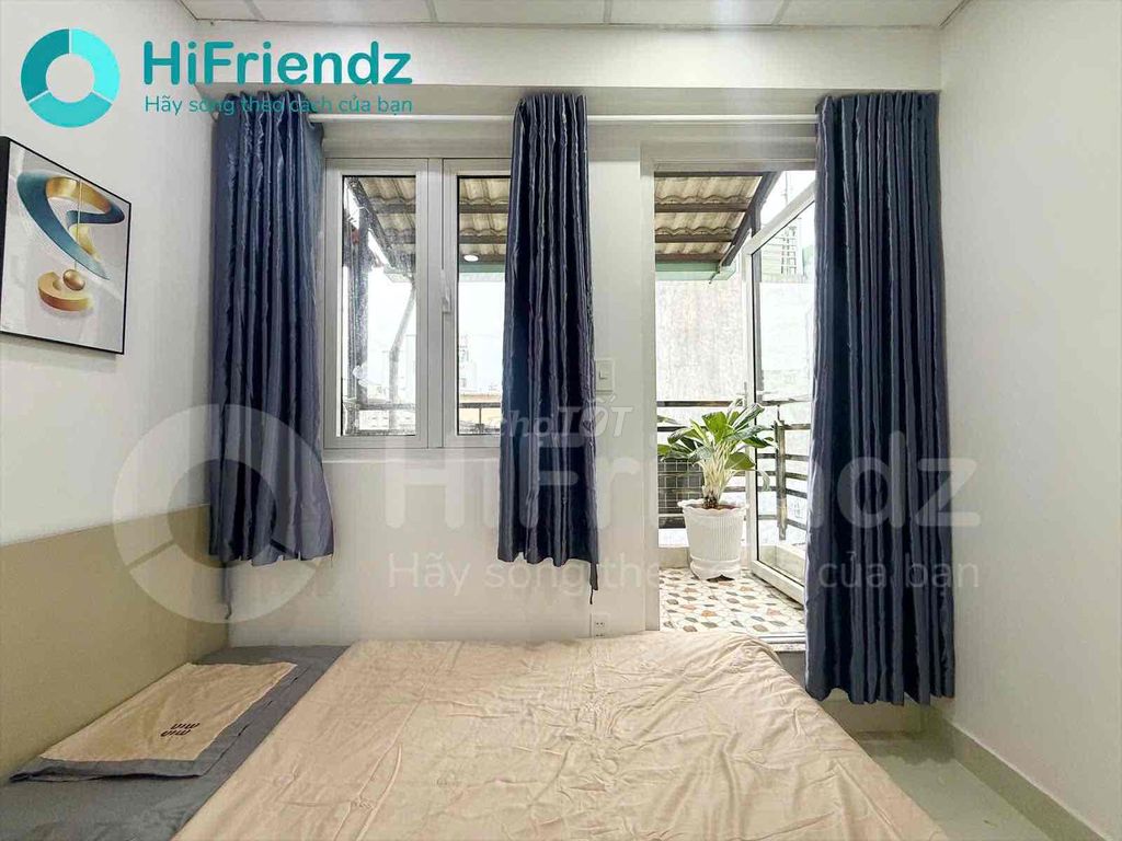 KHAI TRƯƠNG CHO THUÊ PHÒNG TRỌ BAN CÔNG NGAY PHAN XÍCH LONG MỚI 100%