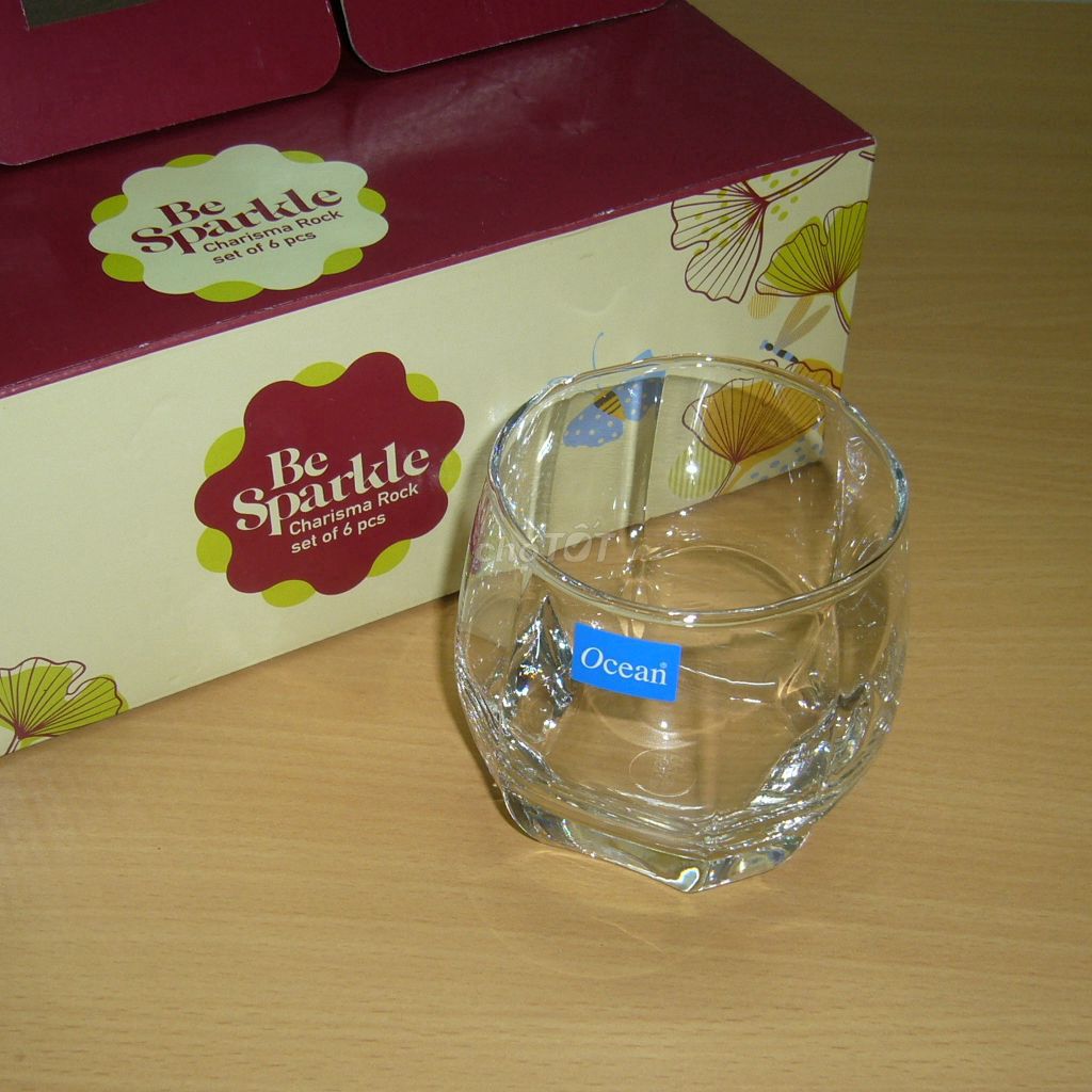 Bộ 6 ly rượu Ocean Charisma Rock 340ml, mới. Mua bán Dụng cụ nhà bếp tại Quận Hai Bà Trưng Hà Nội được đăng bởi 034ibabfbc hình 1