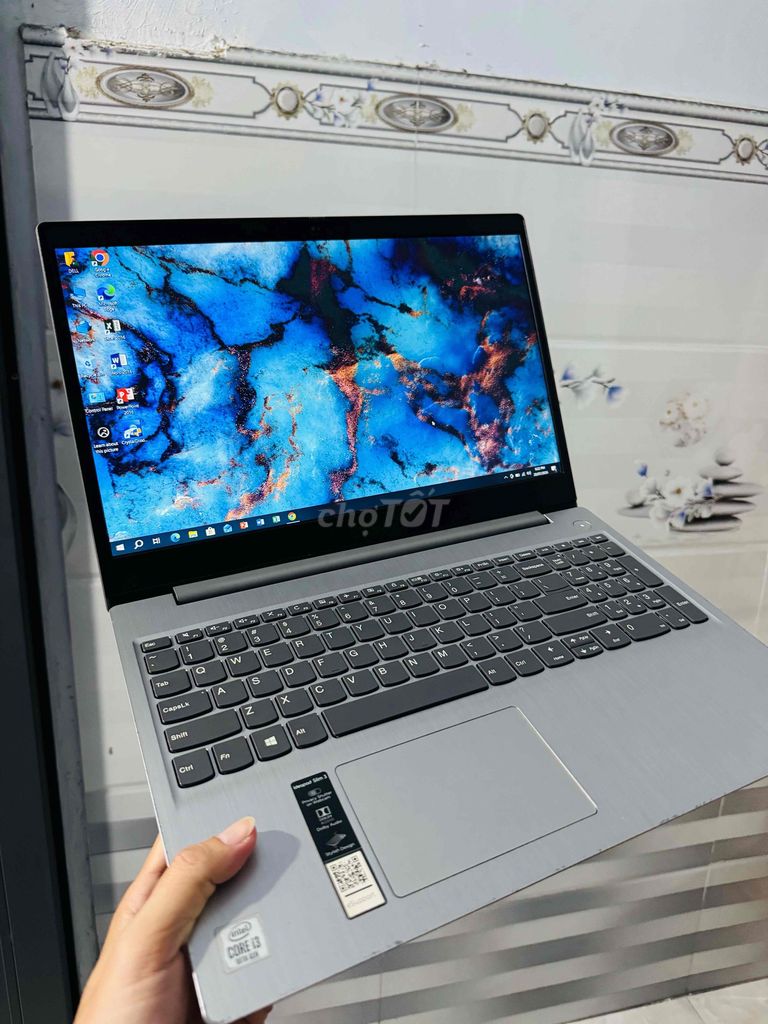 Lenovo IdeaPad 3 10th Gen i3 12GB/256GB Xám. Mua bán Laptop tại Huyện Tri Tôn An Giang được đăng bởi Liên Hệ O393 393 O73 hình 1