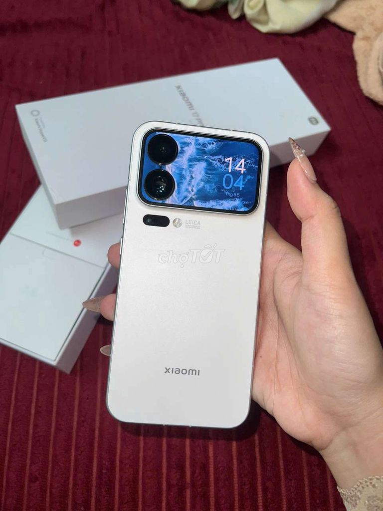 Xiaomi 17 Pro Max 512GB Trắng Như mới. Mua bán Điện thoại tại Huyện Bình Chánh Tp Hồ Chí Minh được đăng bởi Phan Ngọc Mỹ Linh hình 1