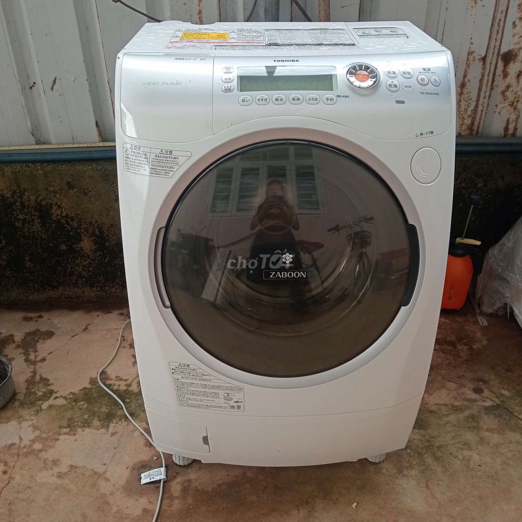 MÁY GIẶT GIẶT SẤY NHẬT BÃI TOSHIBA 9KG LỒNG NGANG. Mua bán Máy giặt tại Huyện Vĩnh Cửu Đồng Nai được đăng bởi Bùi kim loan hình 1