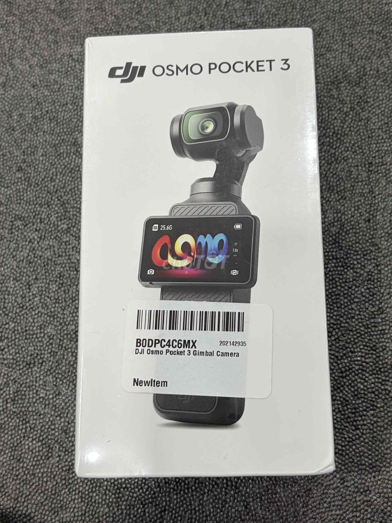 Máy quay DJI Osmo Pocket 3 Nguyên seal. Mua bán Máy ảnh, Máy quay tại Quận Bình Thạnh Tp Hồ Chí Minh được đăng bởi Manh An Nguyen hình 1