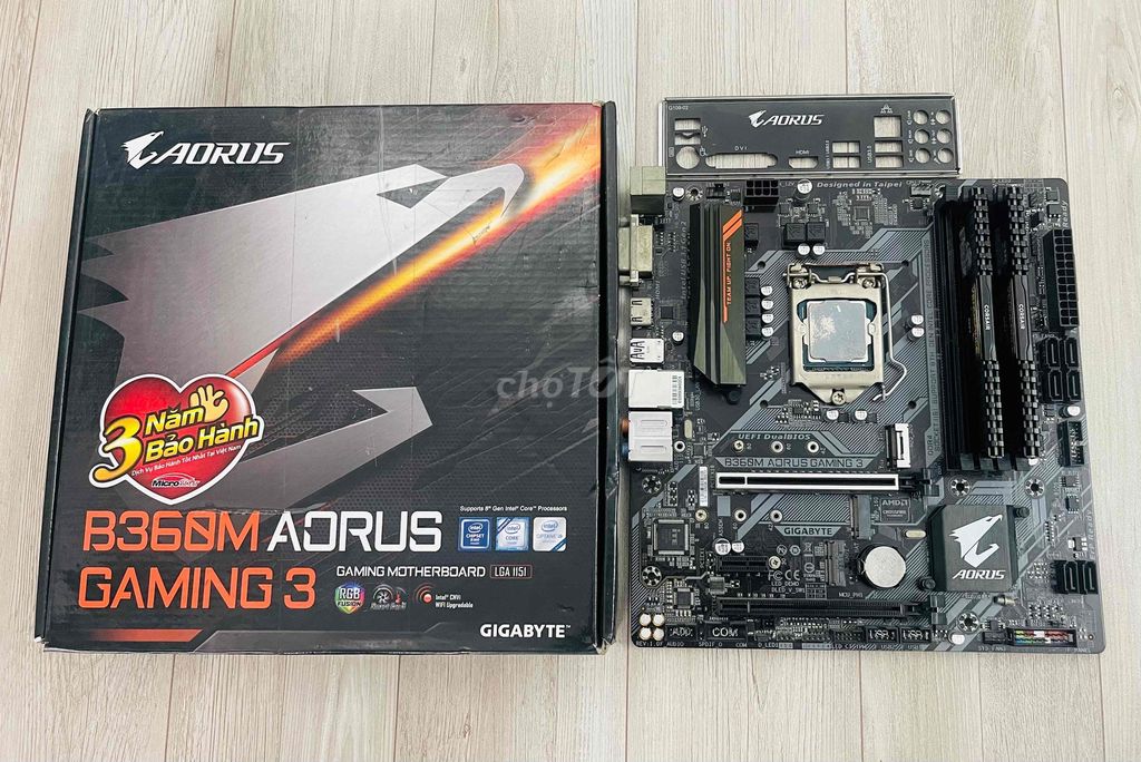 i5 9400f, B360M Aorus Gaming 3, Corsair 16G/3000