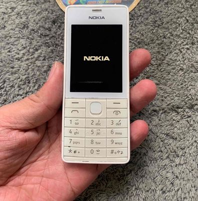 515 Trắng 2 sim lưng mạ vàng 24K,nguyên tem FPT. Mua bán Điện thoại tại Quận Bình Thạnh Tp Hồ Chí Minh được đăng bởi Trùm Nokia Cổ SG