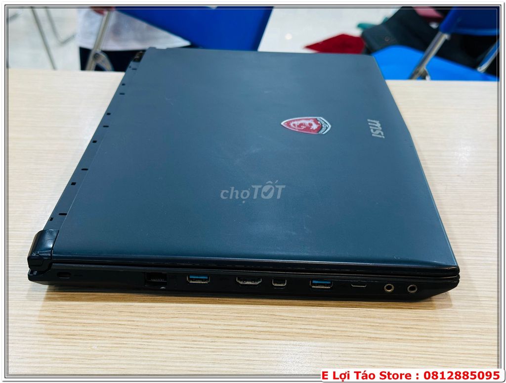 E pass lại LAPTOP MSI GL62 6QF GAMING I7 6700HQ