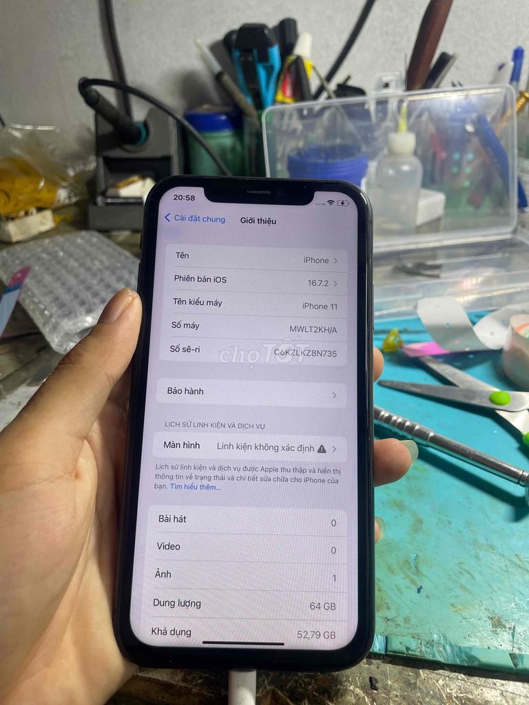 iphone 11 64G màu đen