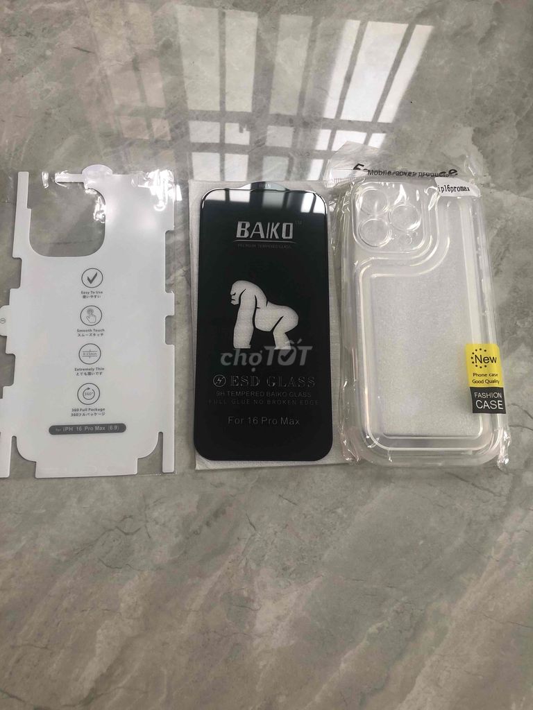 Bộ ốp lưng,cường lực,dán lưng ppf iphone 16promax. Mua bán Phụ kiện (Màn hình, Chuột...) tại Thị xã Phú Mỹ Bà Rịa - Vũng Tàu được đăng bởi Hoàng hình 1