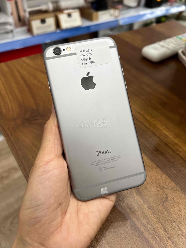 iphone 6 32G Quốc tế zin all full chức năng đẹp 98