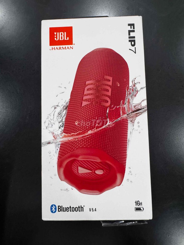 Loa di động JBL Flip 7 Đỏ Mới. Mua bán Tivi, Âm thanh tại Thành phố Thủ Đức Tp Hồ Chí Minh được đăng bởi Phương Hồng hình 1
