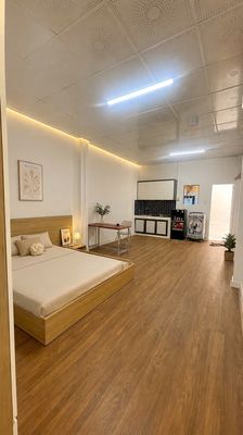 STUDIO CÓ SÂN SAU SIÊU RỘNG THOÁNG MÁT FULL NỘI THẤT NGAY LUỸ BÁN BÍCH
