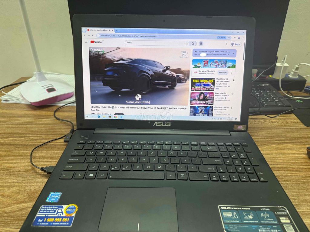 Asus X553M N2830 4GB/500GB Đen. Mua bán Laptop tại Quận Nam Từ Liêm Hà Nội được đăng bởi Mạnh Cường hình 1