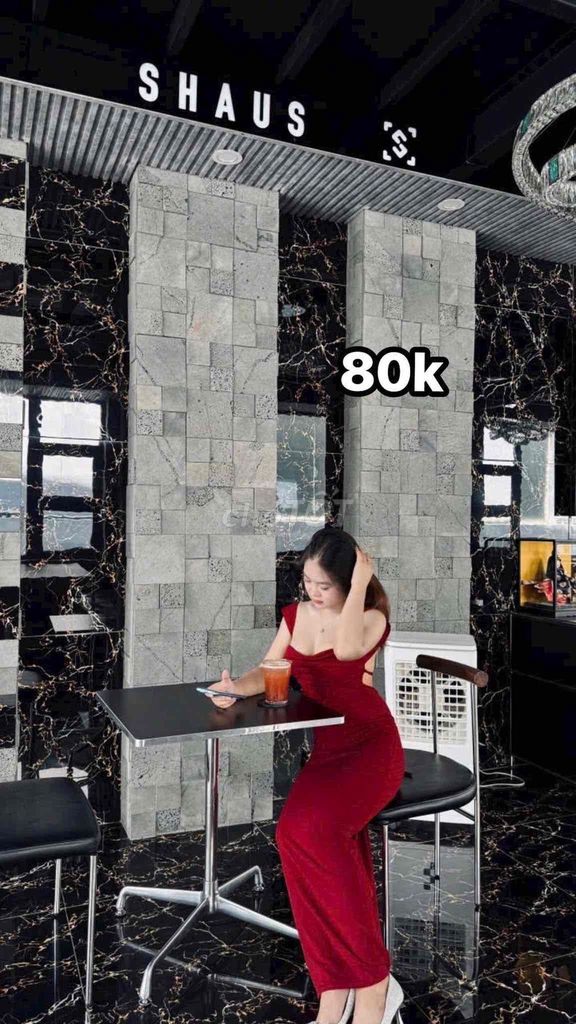 Váy body nữ Đỏ đô size M. Mua bán Quần áo tại Quận Kiến An Hải Phòng được đăng bởi Hằng Hằng hình 1