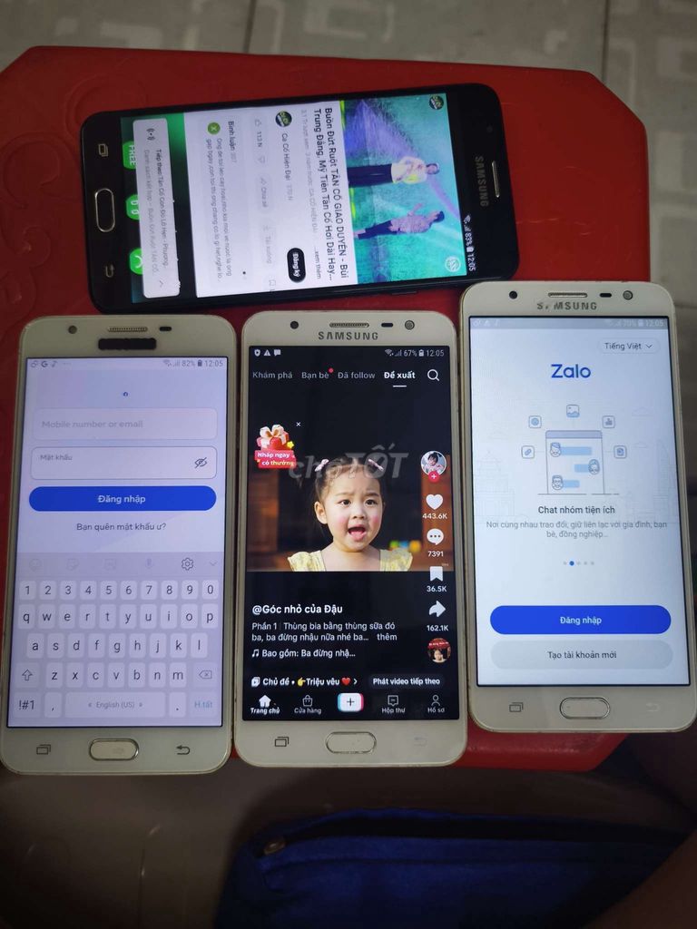 Samsung j7 prime Zalo titok face mượt ngon. Mua bán Điện thoại tại Quận 1 Tp Hồ Chí Minh được đăng bởi trùm giá rẻ hình 2