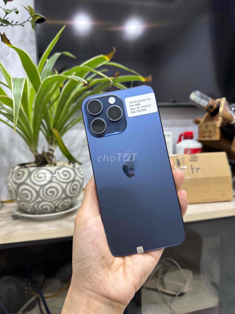 15 Pro Max 256GB Xanh Đã thay màn còn lại zin full. Mua bán Điện thoại tại Huyện Hóc Môn Tp Hồ Chí Minh được đăng bởi Nguyễn Thu hình 1