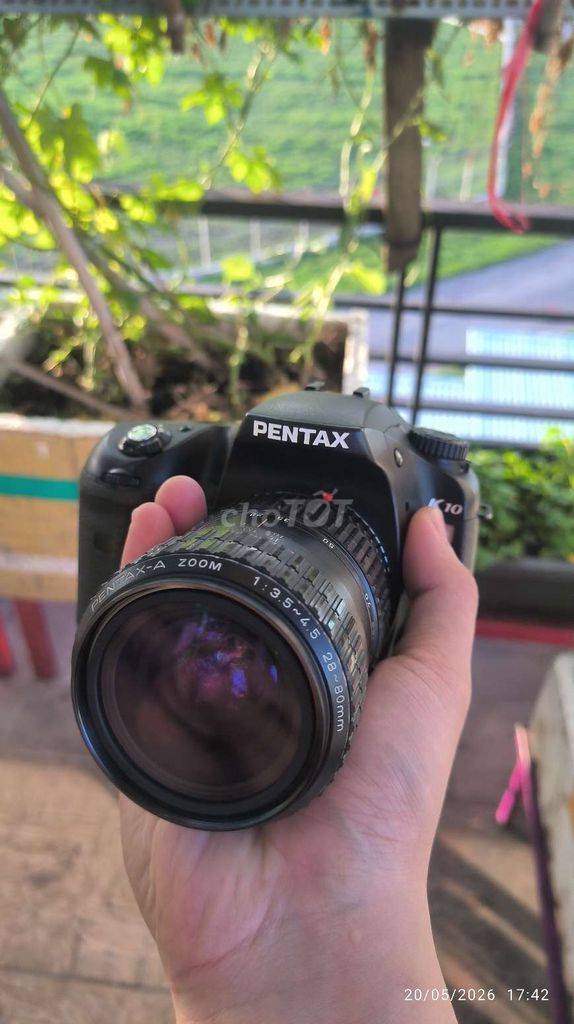 Máy ảnh Pentax K10D Đen. Mua bán Máy ảnh, Máy quay tại Quận Gò Vấp Tp Hồ Chí Minh được đăng bởi xe đạp máy ảnh deyy hình 1